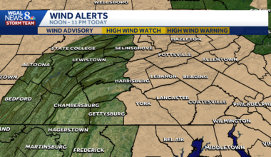 Gusts up to 50 mph possible