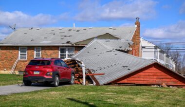 Storm damage from Monday night’s strong winds PHOTOS