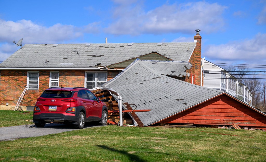 Storm damage from Monday night’s strong winds PHOTOS