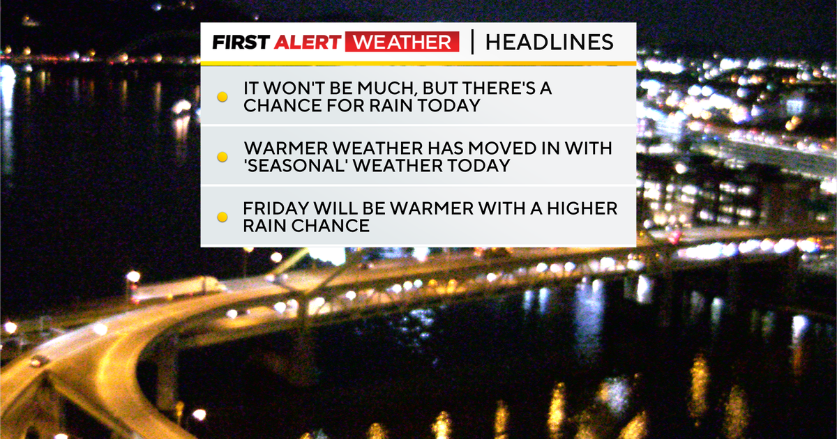 Temperatures begin to climb on Thursday through the weekend in Pittsburgh