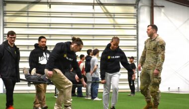 Future Soldiers demonstrate teamwork during Combat Lifesaver (CLS)