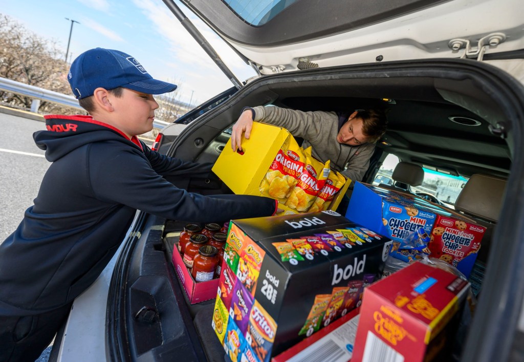 Fill the Bus at Lehigh Valley International Airport to help TSA agents photos