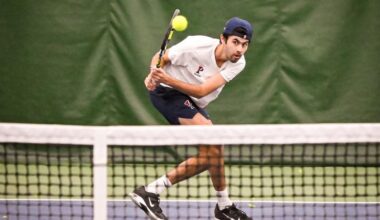 Men's Tennis Sweeps Monmouth, Quinnipiac in Home Doubleheader