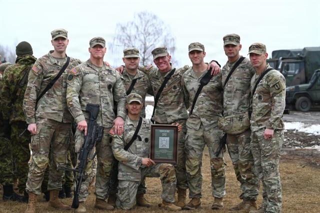 Pennsylvania Army National Guard Soldiers place 2nd in Lithuania Land Forces Best Infantry Squad competition