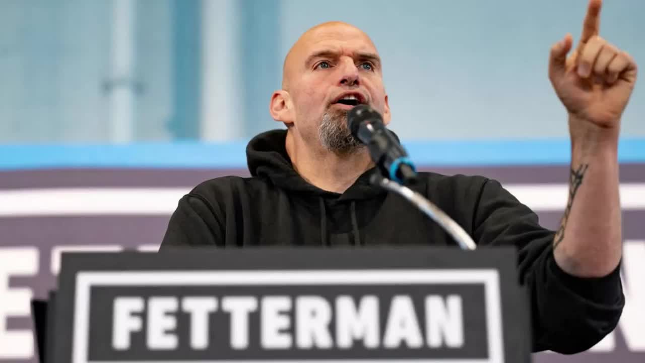 Sen. John Fetterman Addresses Pro-Palestine 'Vandalism' Of His Wife's Store