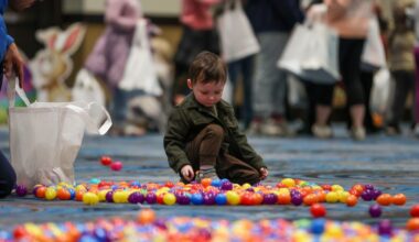 Brighter Journeys hosts egg hunt