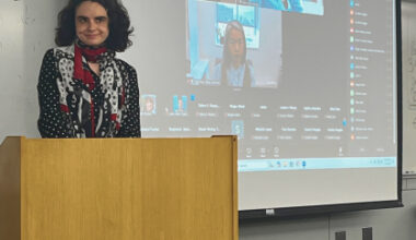 The moderator and panelists share perspective n the history of the ERA.