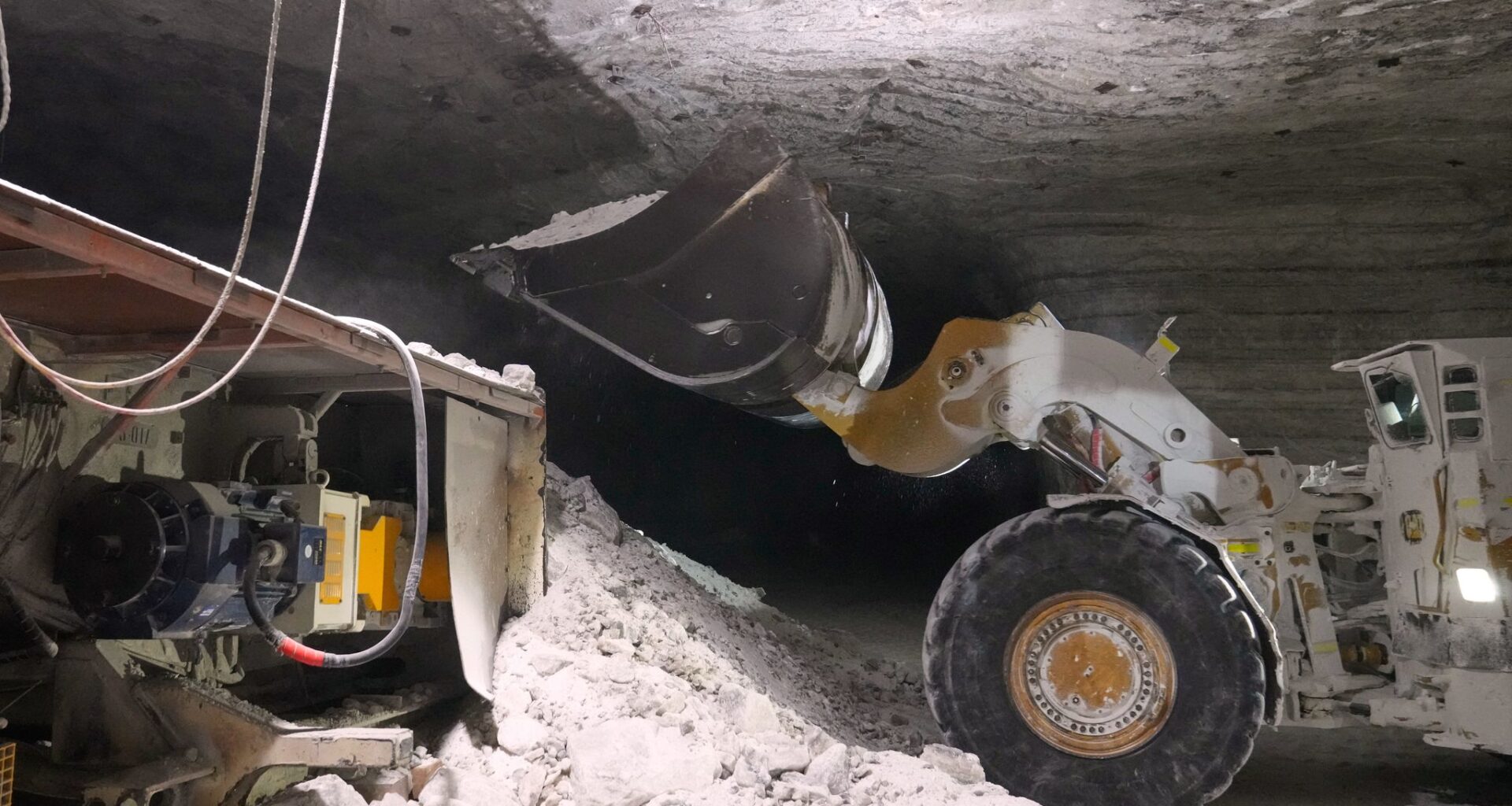 Beneath Lake Erie, a vast salt mine works overtime to meet winter road demands