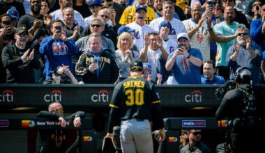 Pirates ace Paul Skenes pulled in 1st inning of season opener