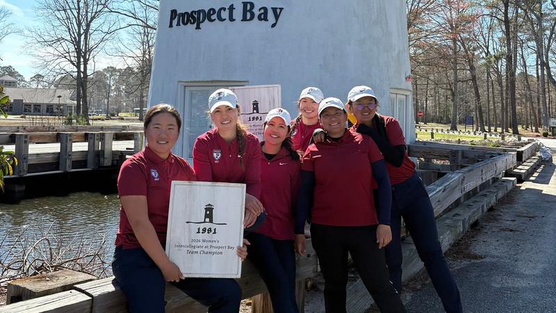 Women's Golf Sweeps Team, Individual Titles at Prospect Bay