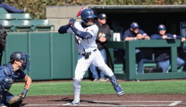 Baseball Drops Sunday Doubleheader at Yale