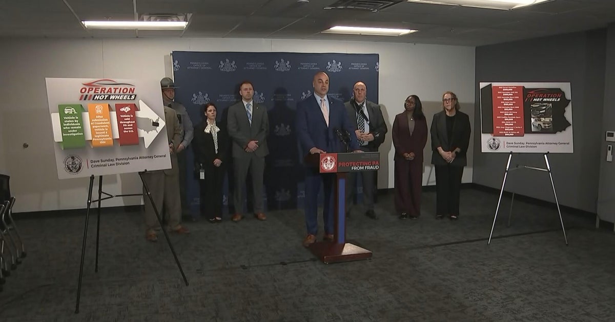 Man arrested for allegedly producing dozens of fake titles for stolen luxury cars in Pennsylvania, AG says