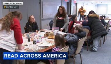 Families participate in Read Across America event at the Franklin Institute in Center City Philadelphia