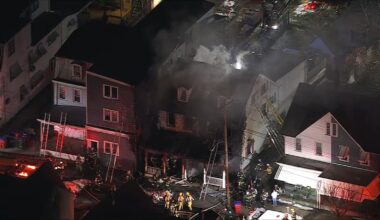 Woman killed after flames tear through homes in Bristol, Pennsylvania