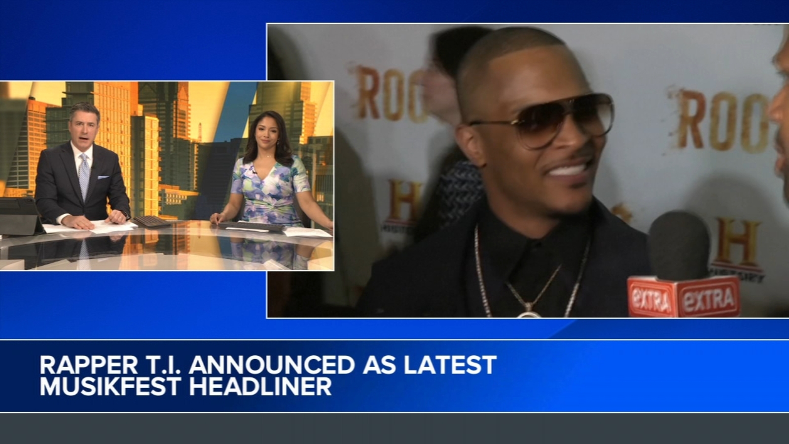Rapper T.I. announced as headliner on Wild Creek Steel Stage at Musikfest 2026 in Bethlehem, Pennsylvania