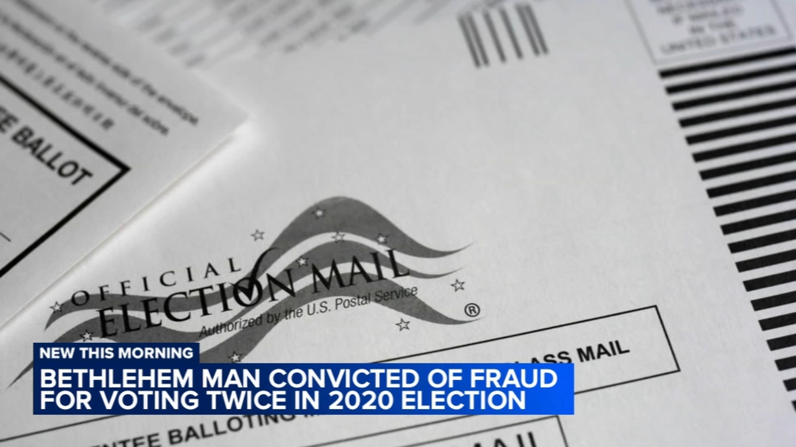 Pennsylvania man convicted of fraud for voting twice for President Donald Trump in 2020 election