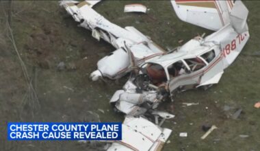Cause determined for plane crash that killed Octorara school board president Sam Ganow in Chester County, Pennsylvania