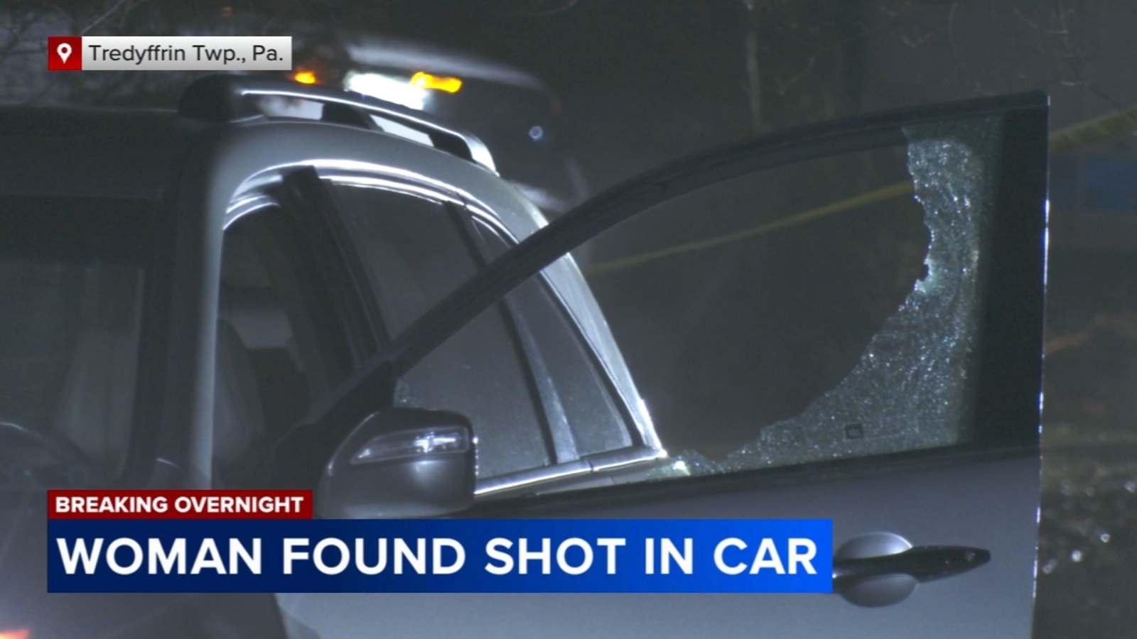 Woman found shot in front seat of car in Tredyffrin Township