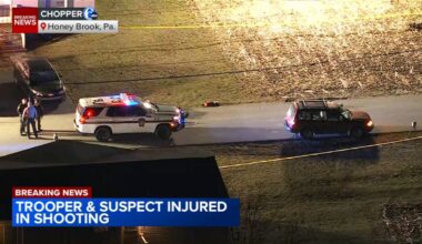 Pa. State Trooper fatally shot during traffic stop in Chester Co., authorities say