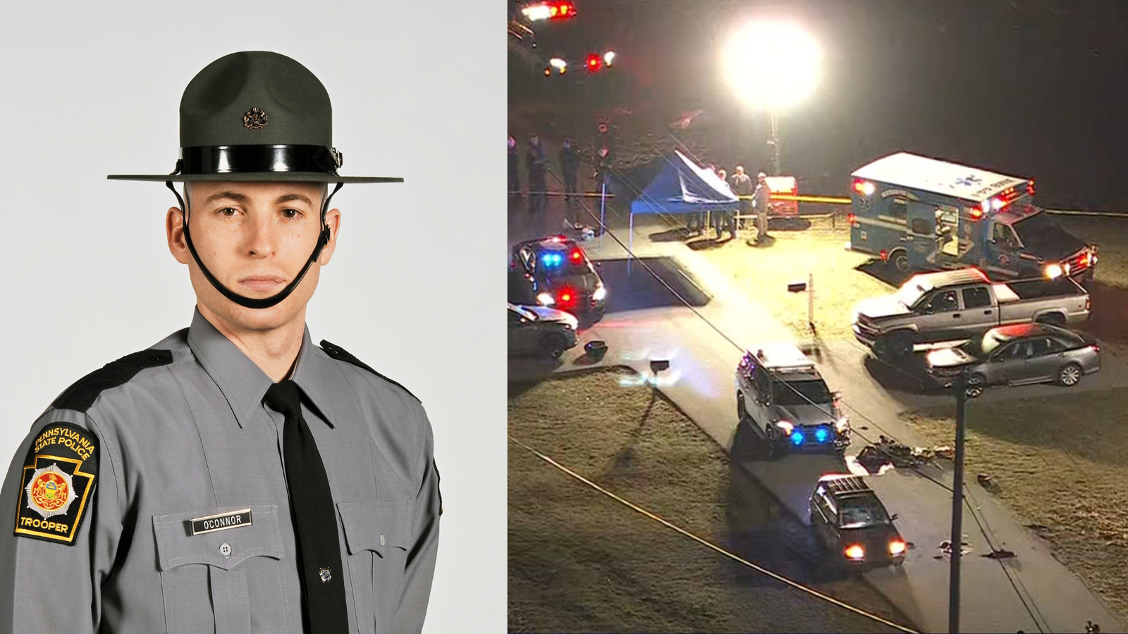 Pennsylvania state police trooper shot and killed during traffic stop in West Caln Twp. Chester County