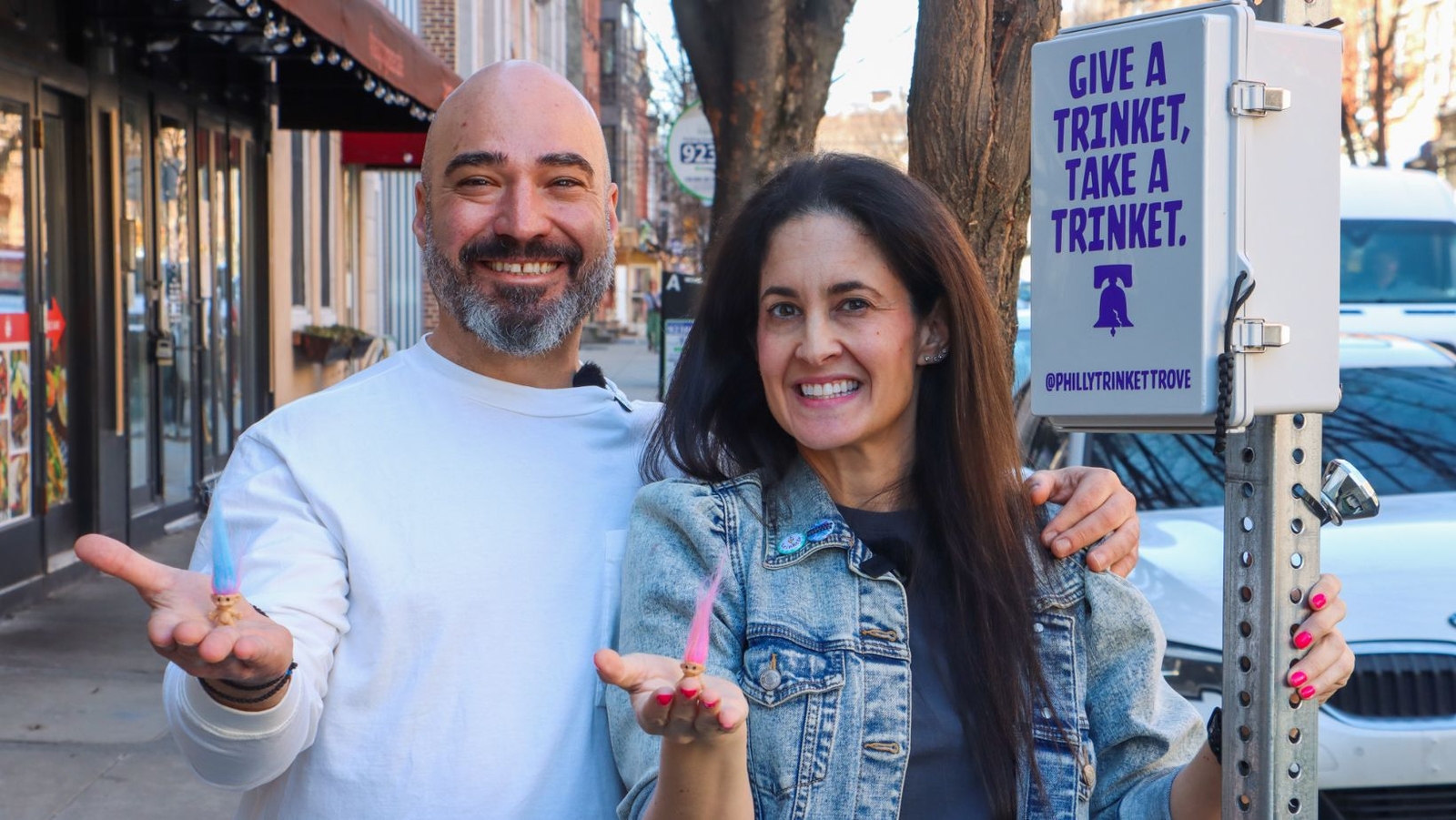 Miniature treasures can be found on South Street in the 'Philly Trinket Trove'