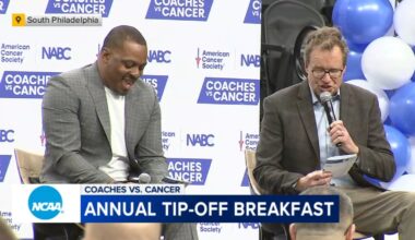 Philadelphia college basketball coaches host tourney tip-off breakfast