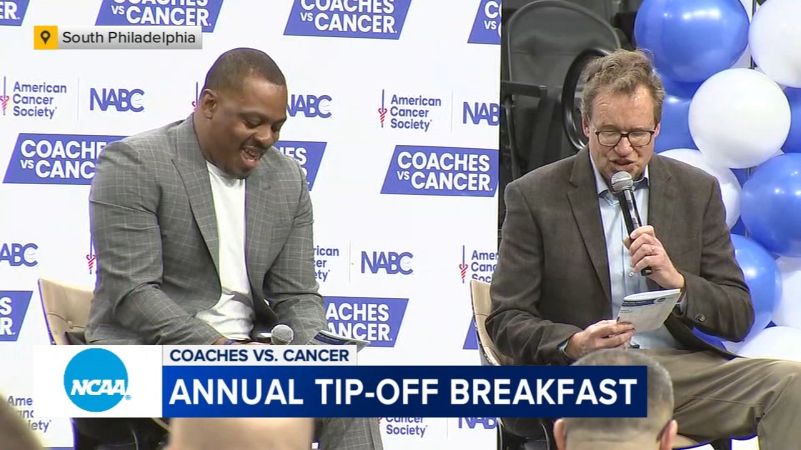 Philadelphia college basketball coaches host tourney tip-off breakfast