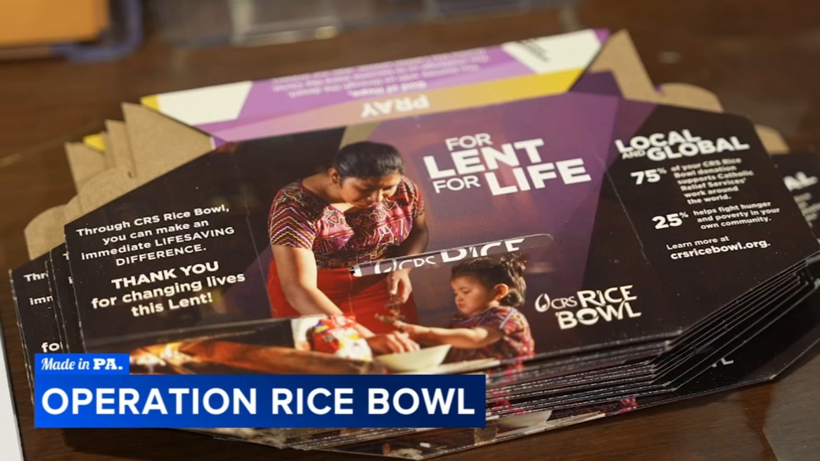 Operation Rice Bowl, now a global Lenten tradition, traces its origins to Allentown parish