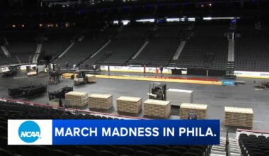 Philadelphia prepares to host opening rounds of NCAA tournament at Xfinity Mobile Arena