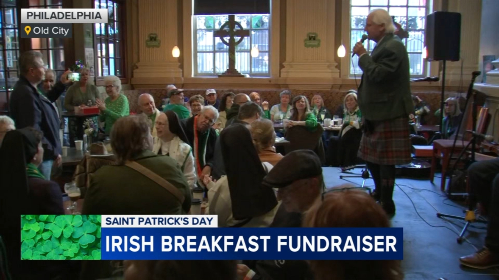 Old City establishment hosts Judge Jimmy Lynn breakfast fundraiser for St. Patrick's Day