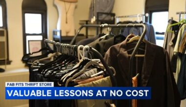 Teen‑run Kensington thrift shop offers free clothing and a path to confidence