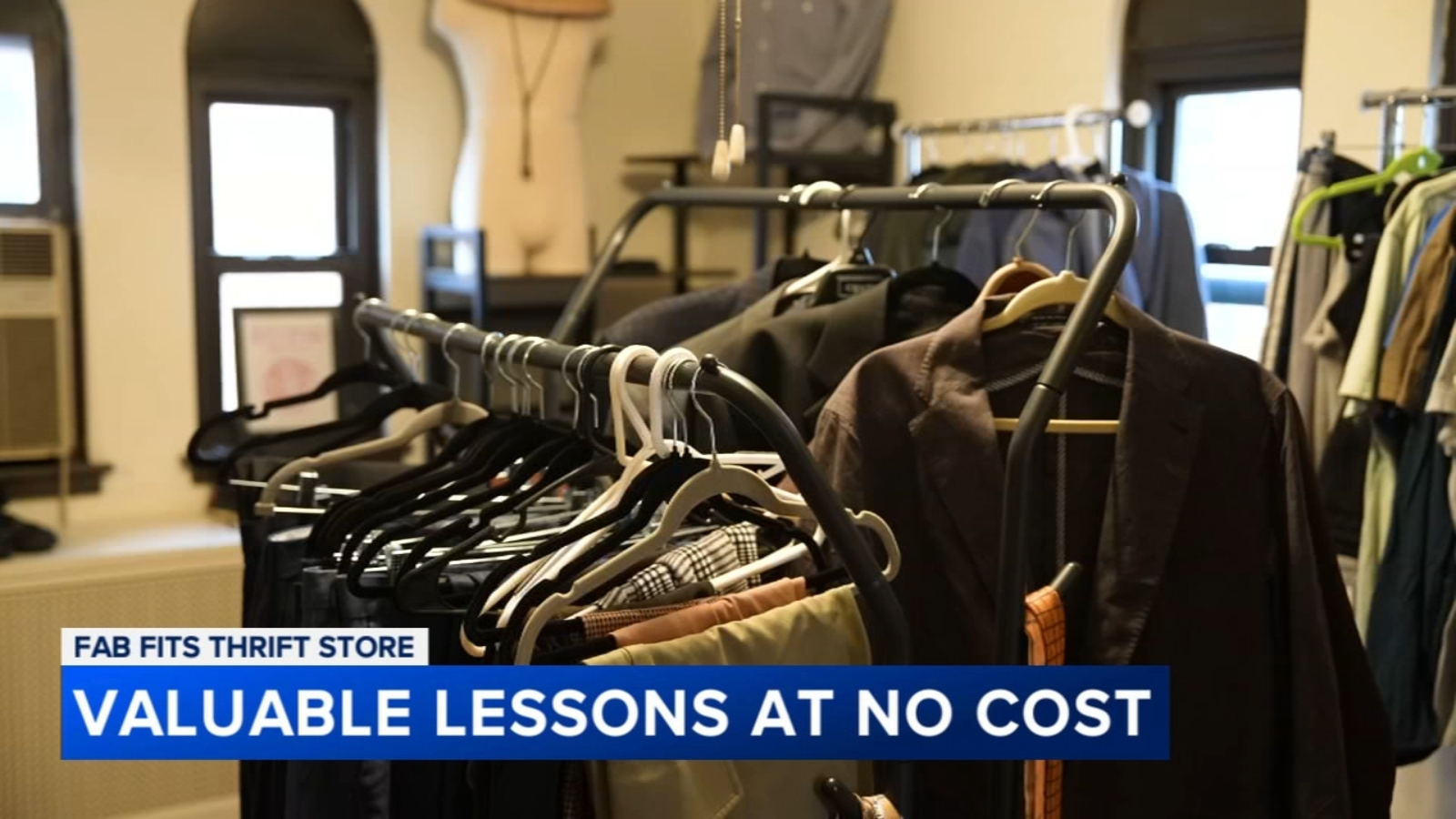 Teen‑run Kensington thrift shop offers free clothing and a path to confidence