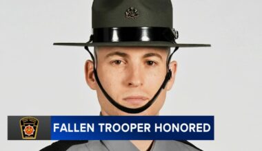 Viewing held for fallen Pa. State Police Corporal Timothy O'Connor