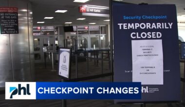 Philadelphia airport travelers adjust to checkpoint closures amid TSA staffing shortages