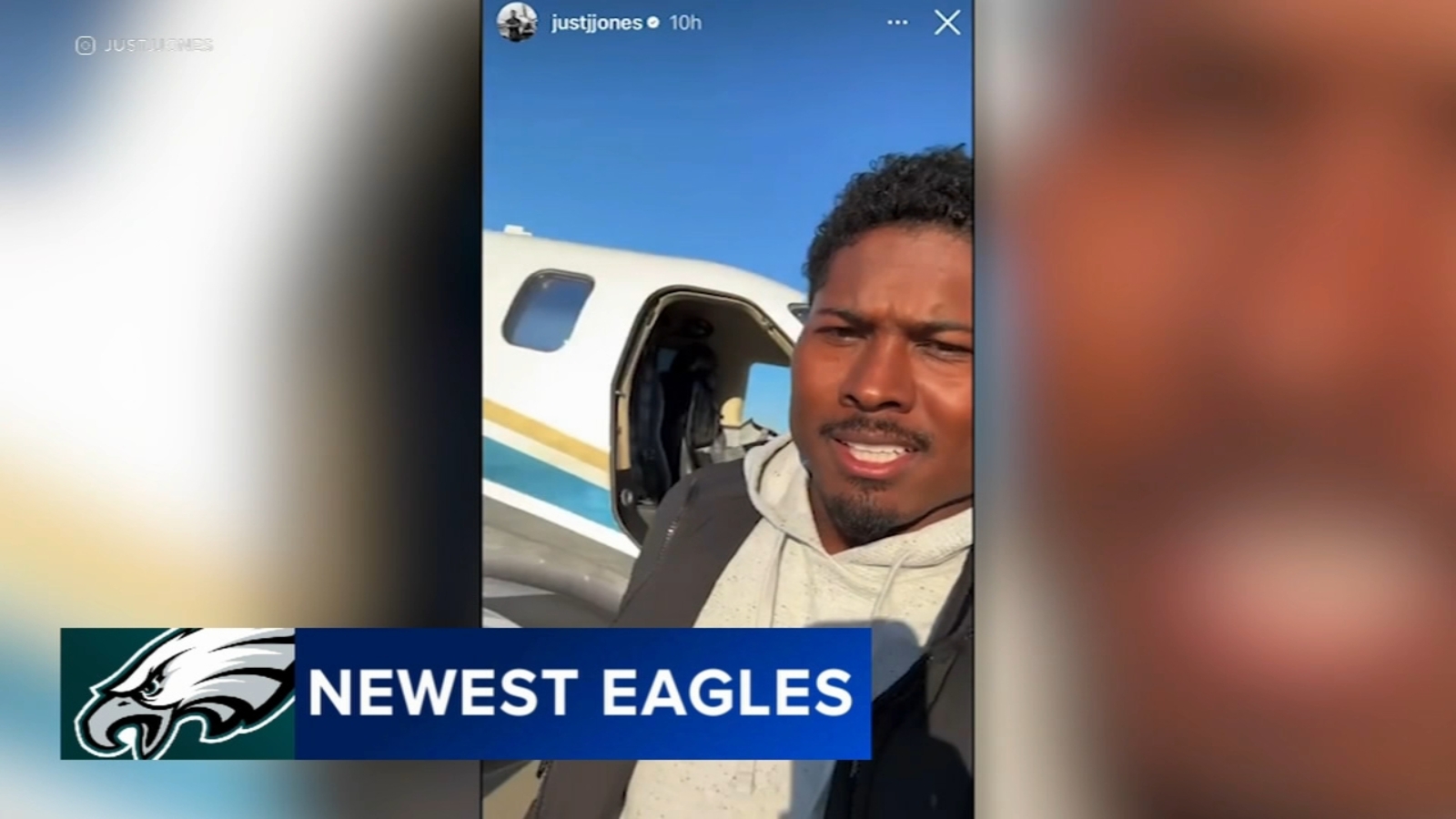 Fly, Eagle Fly: Cornerback Jonathan Jones flies plane to Philadelphia to sign new contract