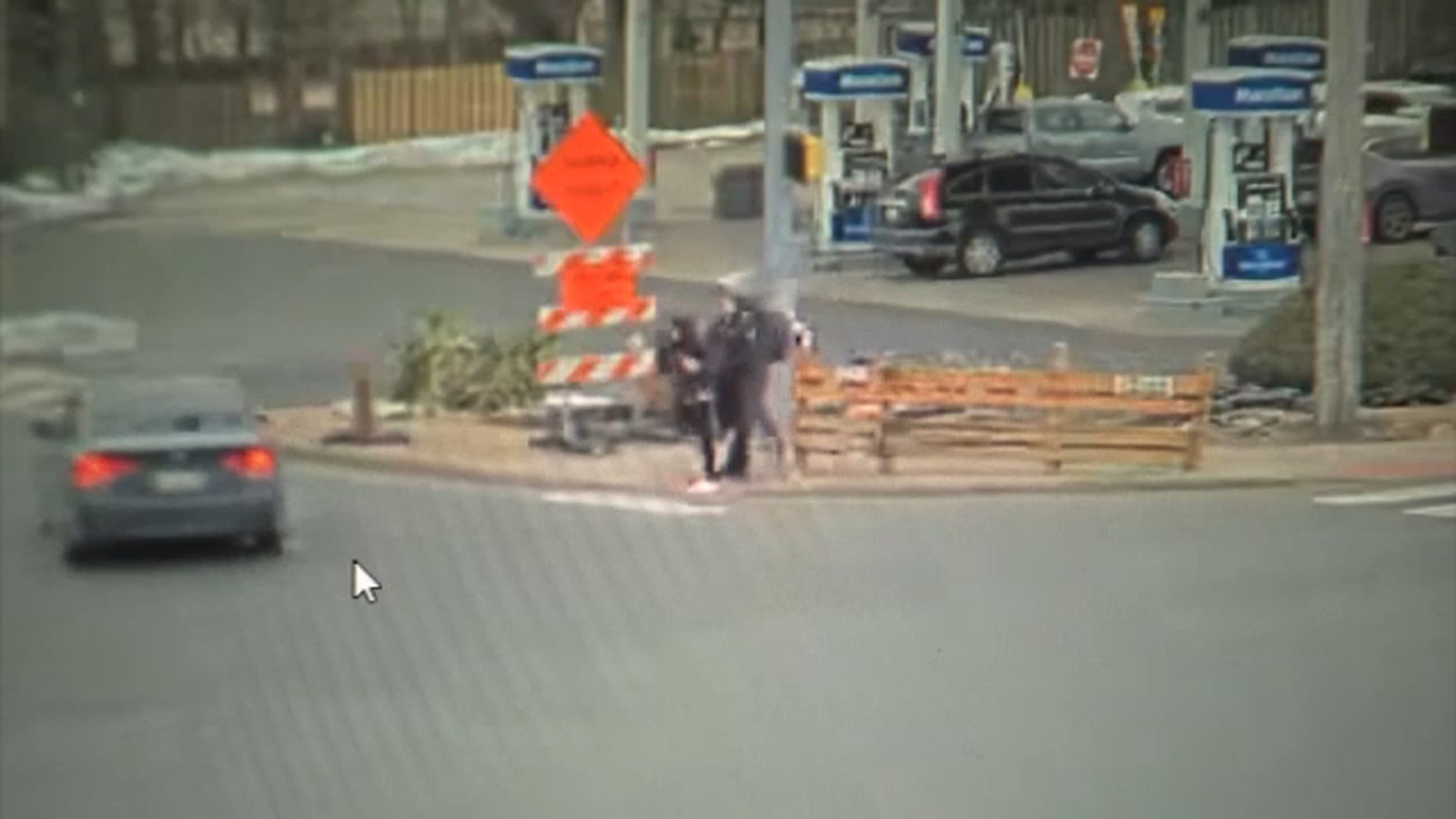 Driver allegedly threatened Delaware County, Pennsylvania teens with gun after they threw a snowball at his car