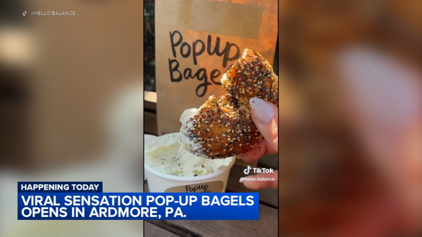 Viral sensation PopUp Bagels opens at Suburban Square in Ardmore, Pa.