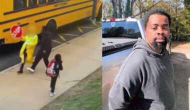 Arrest made after violent attack on crossing guard in Darby, Pa. outside Walnut Street Elementary School that was caught on video