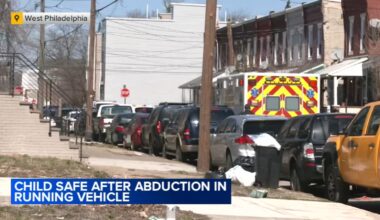 Toddler reunited with family after being abducted in stolen car in West Philadelphia