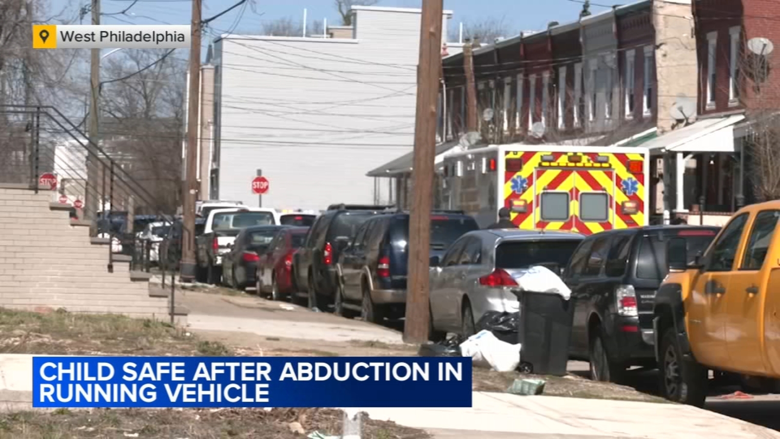 Toddler reunited with family after being abducted in stolen car in West Philadelphia