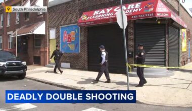 Man killed, woman injured in double shooting in South Philadelphia