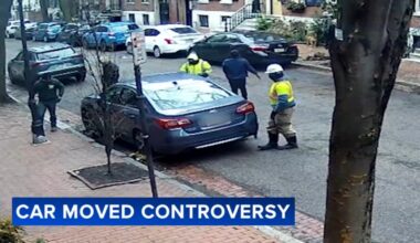 Philadelphia couple tracks towed car after tree crew moves it to no-parking zone