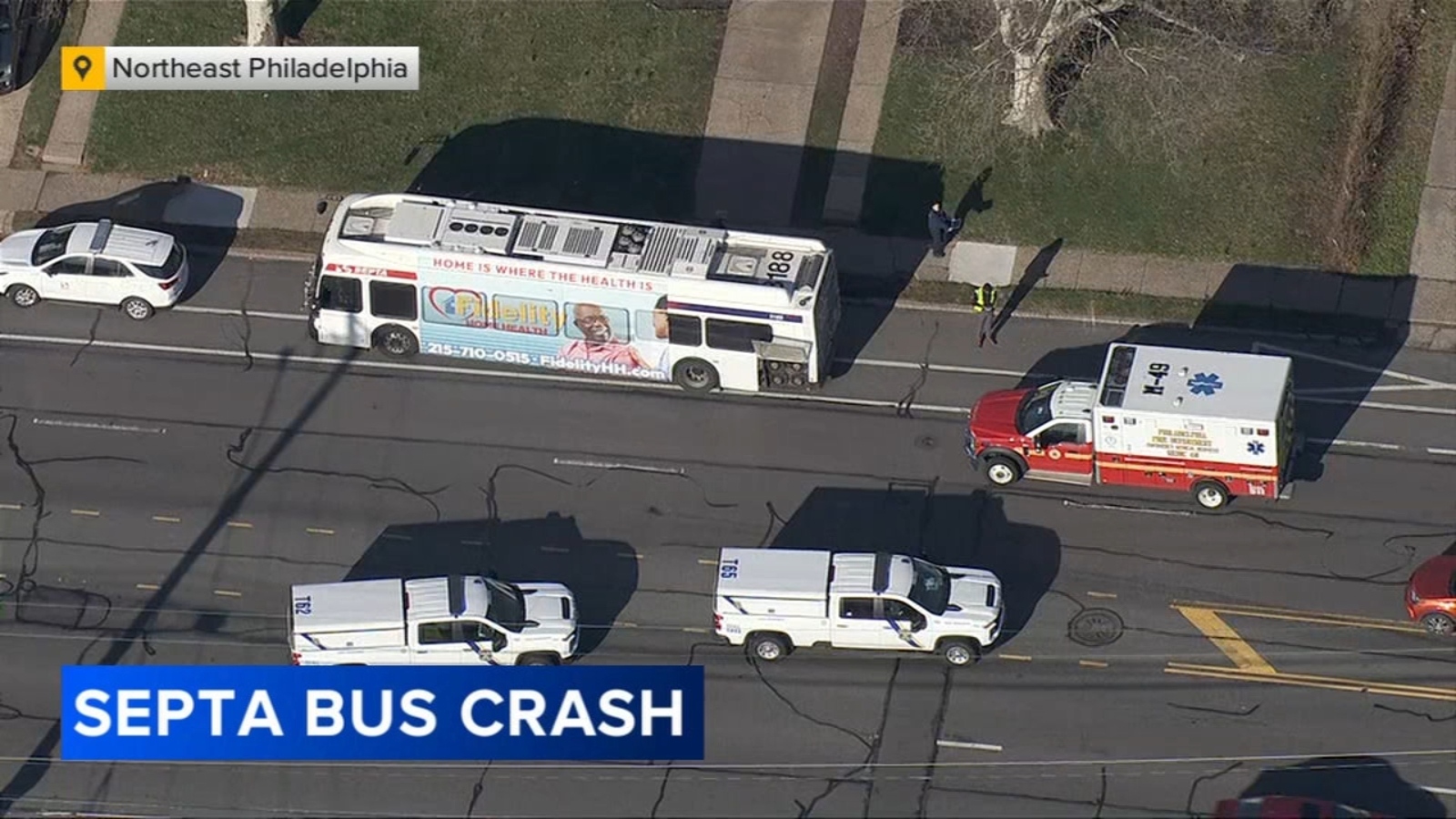 SEPTA bus rear-ended by tractor-trailer in Northeast Philadelphia