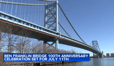 Celebration to mark Ben Franklin Bridge's 100th anniversary in July