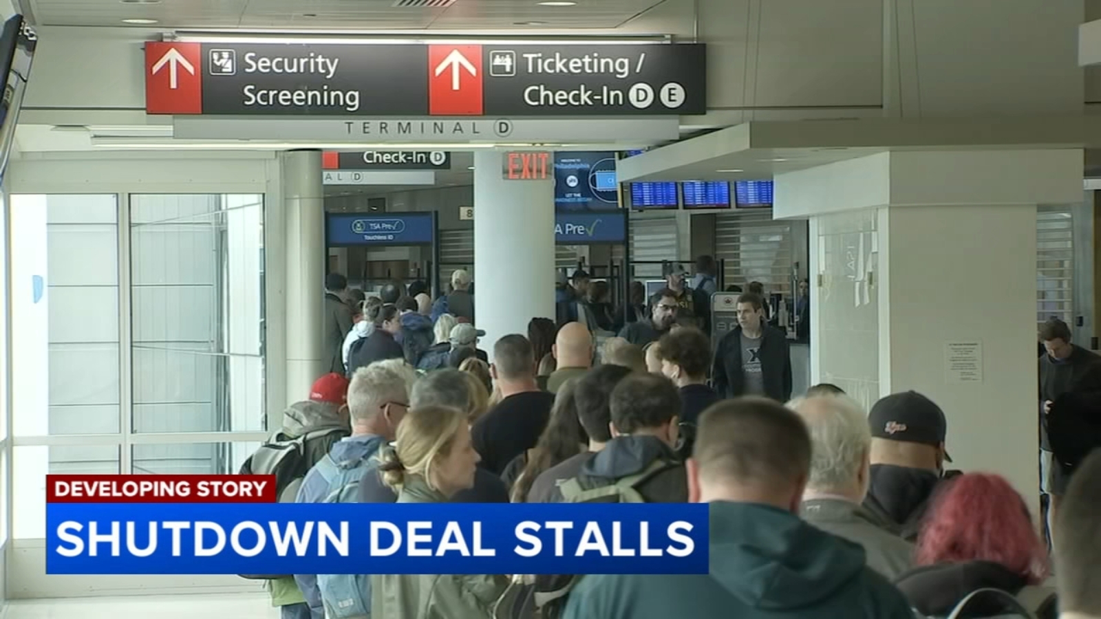 Relief for TSA on the way, PHL travelers take shutdown in stride