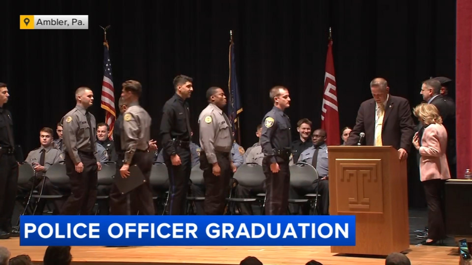 Three new officers join Temple University Police Department