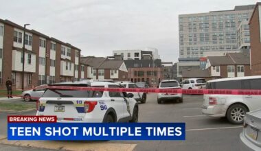 15-year-old shot multiple times in Philadelphia's Spring Garden section