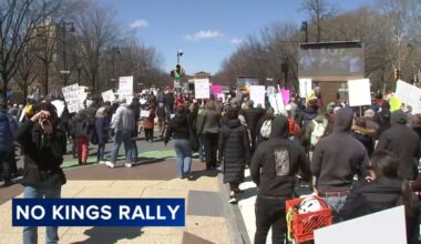 Thousands Rally in Philadelphia for Nationwide 'No Kings Day' Protest