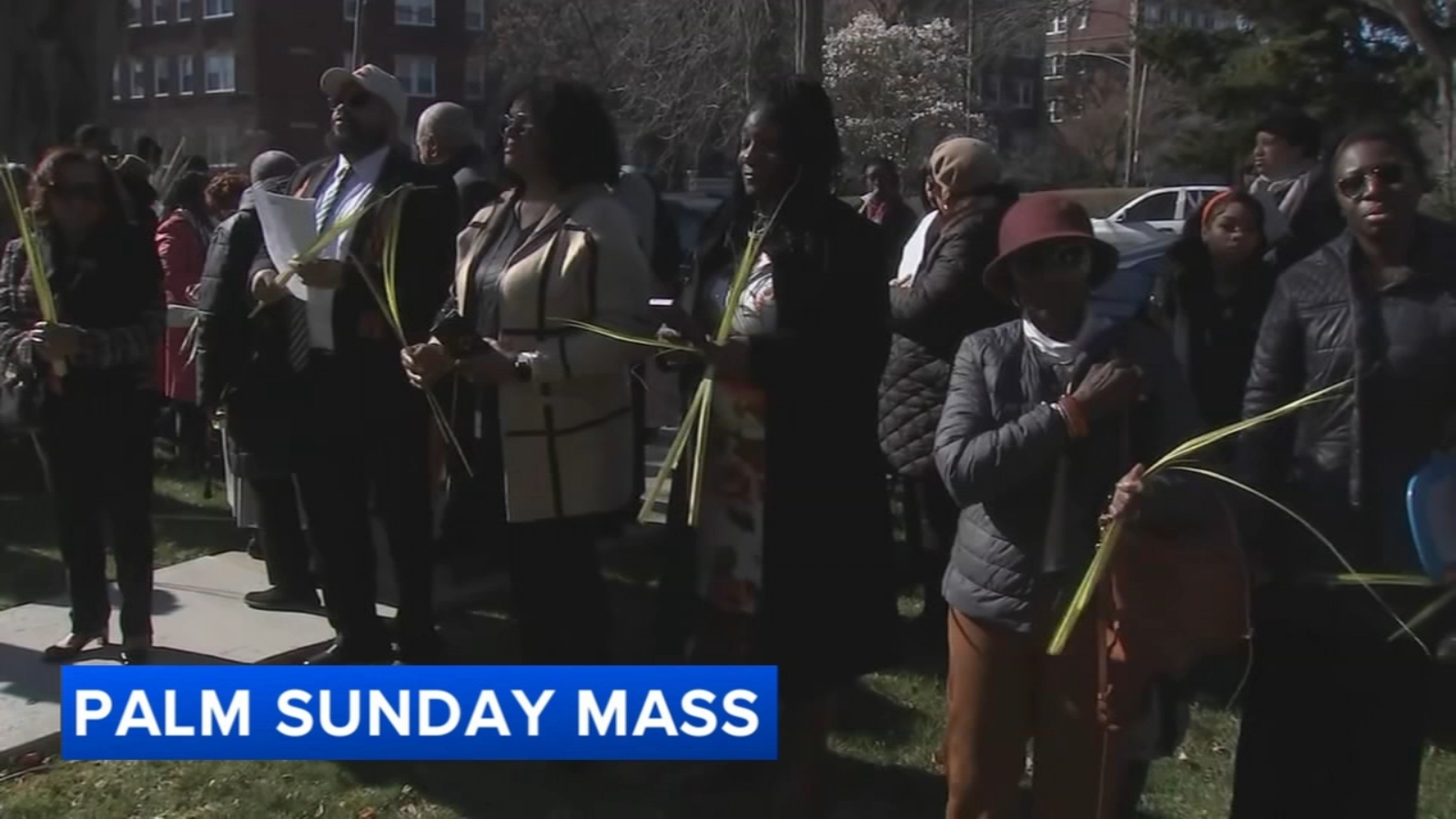 Historic Philadelphia church marks Palm Sunday with community procession