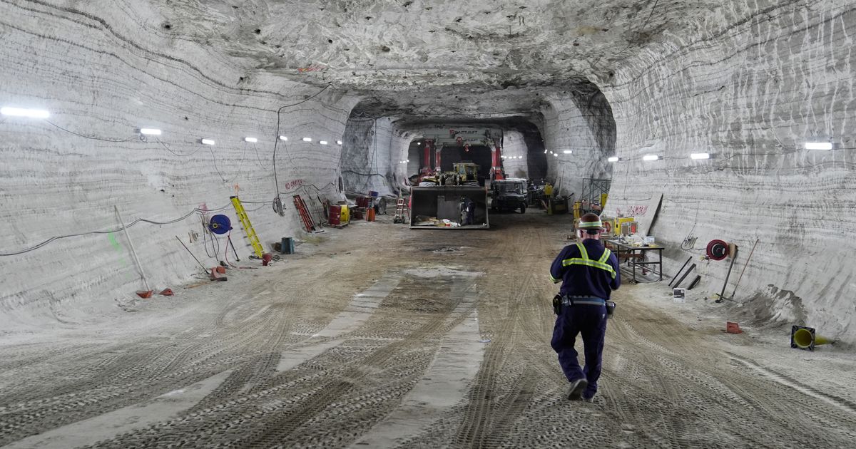 One of the largest salt mines in the world exists under Lake Erie :: WRAL.com